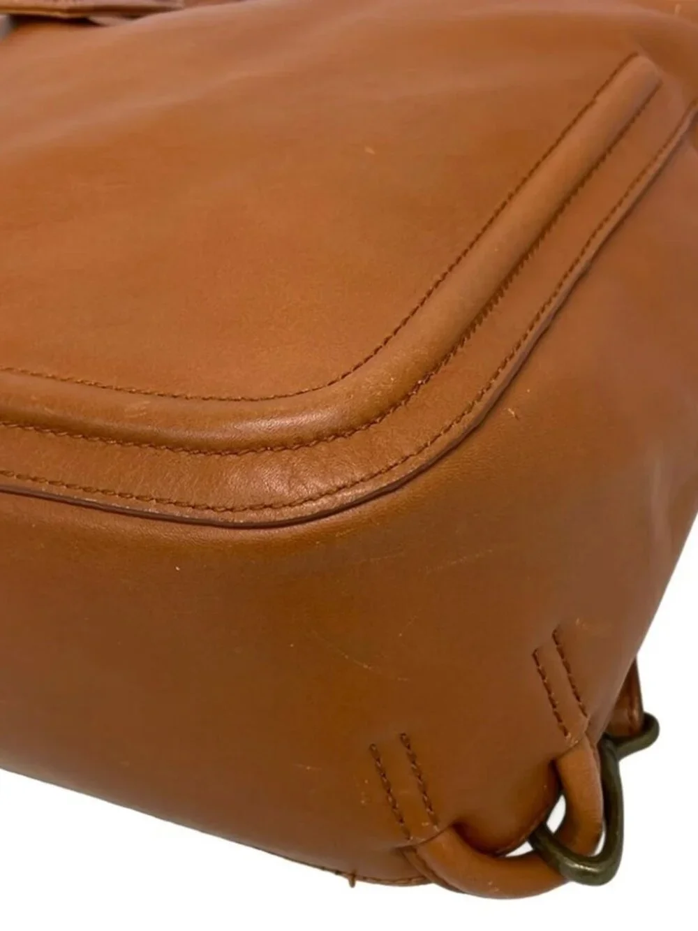 Motherhouse Light Brown Leather Backpack